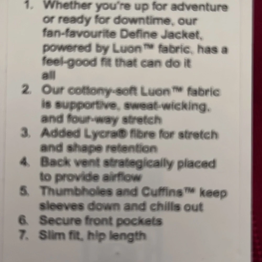 Lululemon Jacket - Picture 5 of 6